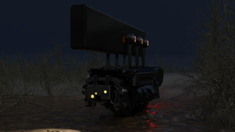 Monolith Transport kitbash made primarily of 3rd party assets - $80