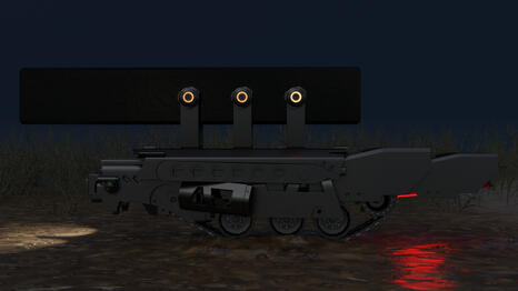 Monolith Transport kitbash made primarily of 3rd party assets - $80