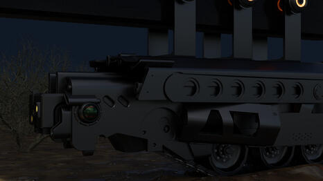 Monolith Transport kitbash made primarily of 3rd party assets - $80